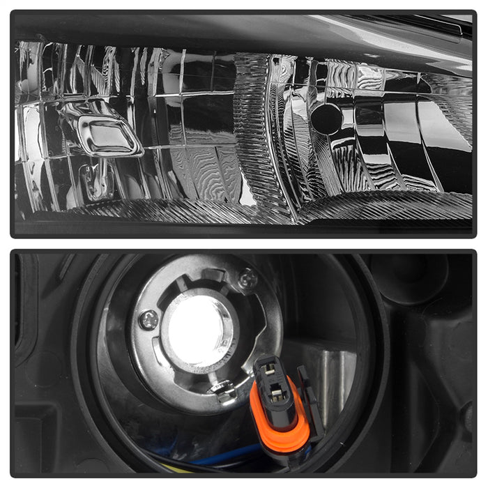 Spyder Auto 9042454 OEM Style Headlights; Black; - Truck Part Superstore