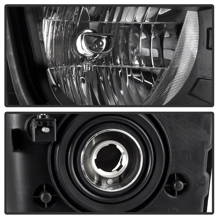 Spyder Auto 9042461 OEM Style Headlights; Halogen Models Only; Does Not Fit Xenon HID Models; Black; - Truck Part Superstore