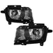 Spyder Auto 9042461 OEM Style Headlights; Halogen Models Only; Does Not Fit Xenon HID Models; Black; - Truck Part Superstore