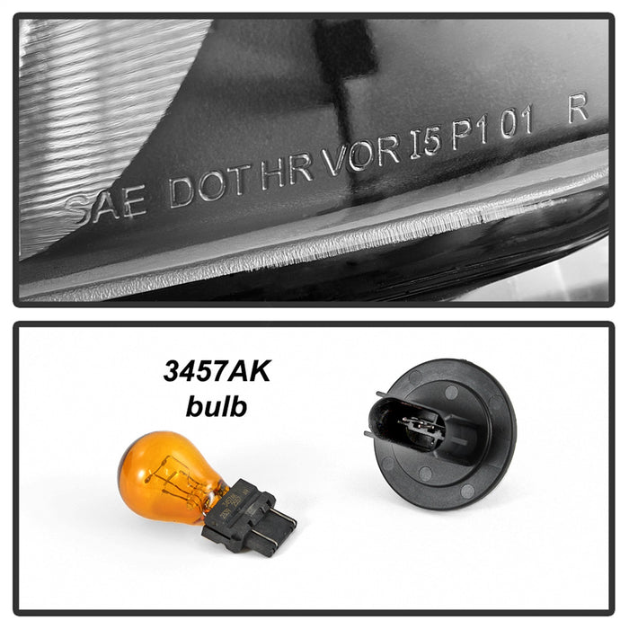 Spyder Auto 9042461 OEM Style Headlights; Halogen Models Only; Does Not Fit Xenon HID Models; Black; - Truck Part Superstore