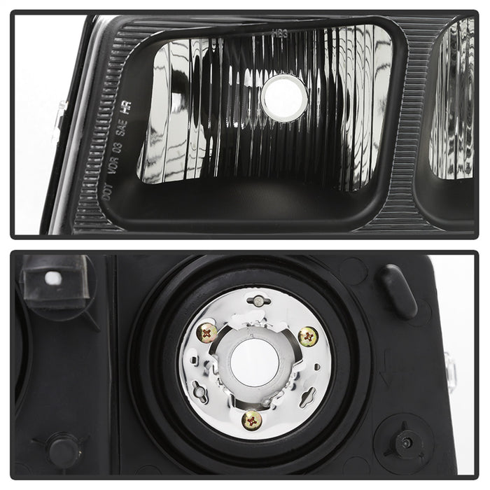 Spyder Auto 9042485 OEM Style Headlights; Black; - Truck Part Superstore
