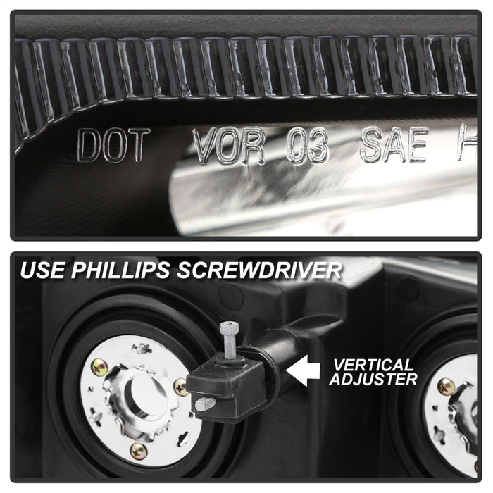 Spyder Auto 9042485 OEM Style Headlights; Black; - Truck Part Superstore