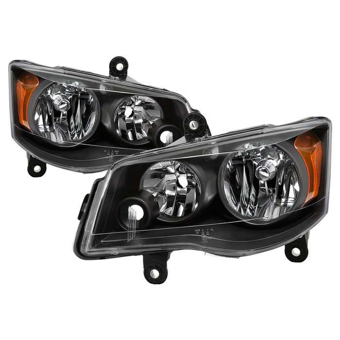 Spyder Auto 9042492 OEM Style Headlights; Black; - Truck Part Superstore