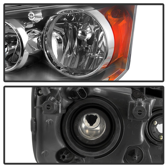 Spyder Auto 9042508 OEM Style Headlights; Chrome; - Truck Part Superstore