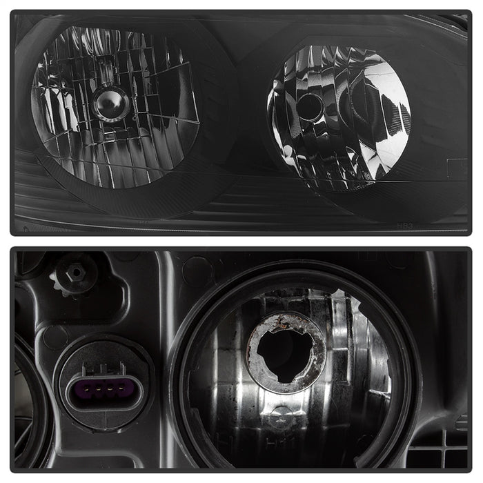 Spyder Auto 9042539 OEM Style Headlights; Black; - Truck Part Superstore