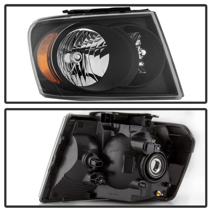 Spyder Auto 9042577 OEM Style Headlights; Black; - Truck Part Superstore