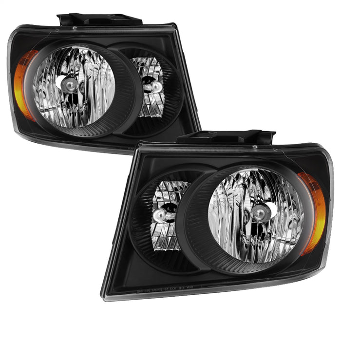 Spyder Auto 9042577 OEM Style Headlights; Black; - Truck Part Superstore