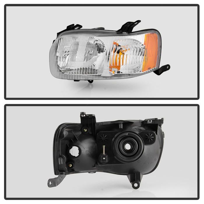 Spyder Auto 9042607 OEM Style Headlights; Chrome; - Truck Part Superstore
