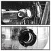 Spyder Auto 9042614 OEM Style Headlights; 4 pc.; w/Corner; Black; - Truck Part Superstore