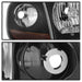 Spyder Auto 9042638 OEM Style Headlights; 4 pc.; w/Corner; Black; - Truck Part Superstore