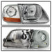 Spyder Auto 9042645 OEM Style Headlights; 4 pc.; w/Corner; Chrome; - Truck Part Superstore