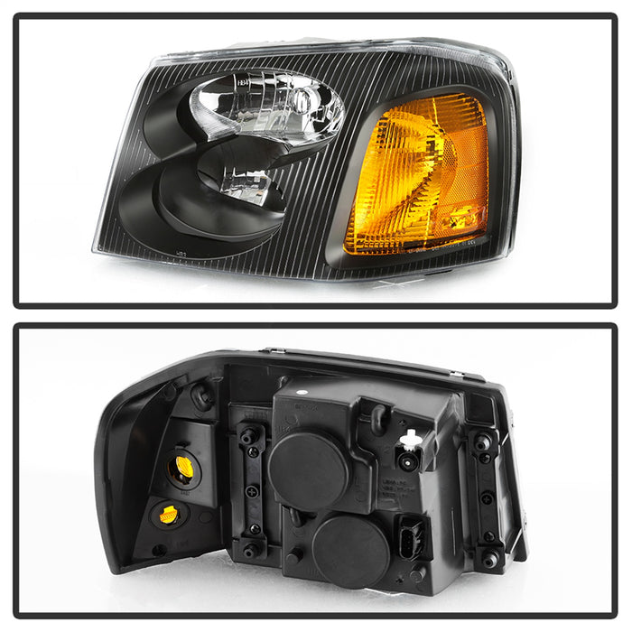 Spyder Auto 9042652 OEM Style Headlights; Black; - Truck Part Superstore