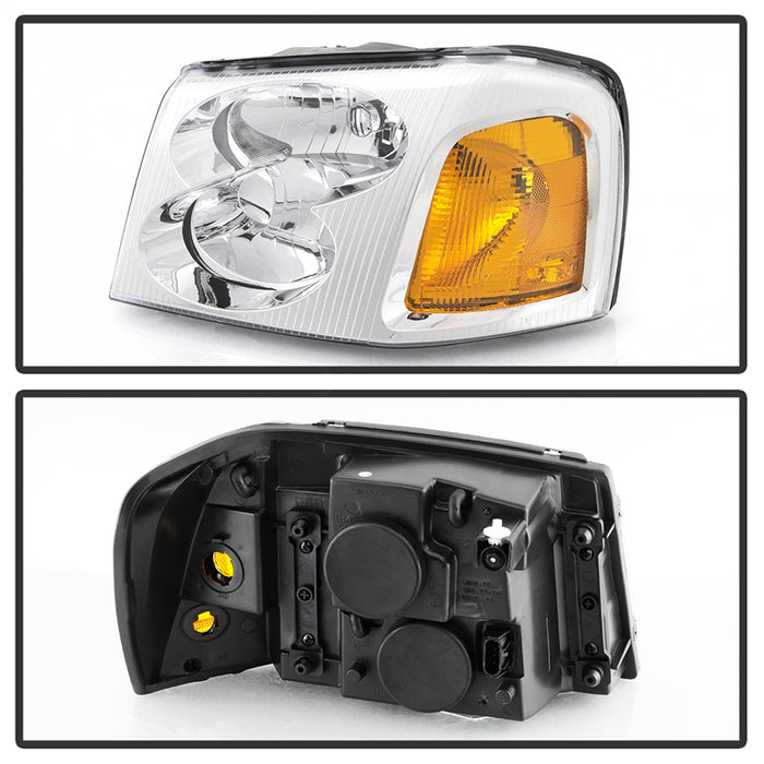 Spyder Auto 9042669 OEM Style Headlights; Chrome; - Truck Part Superstore