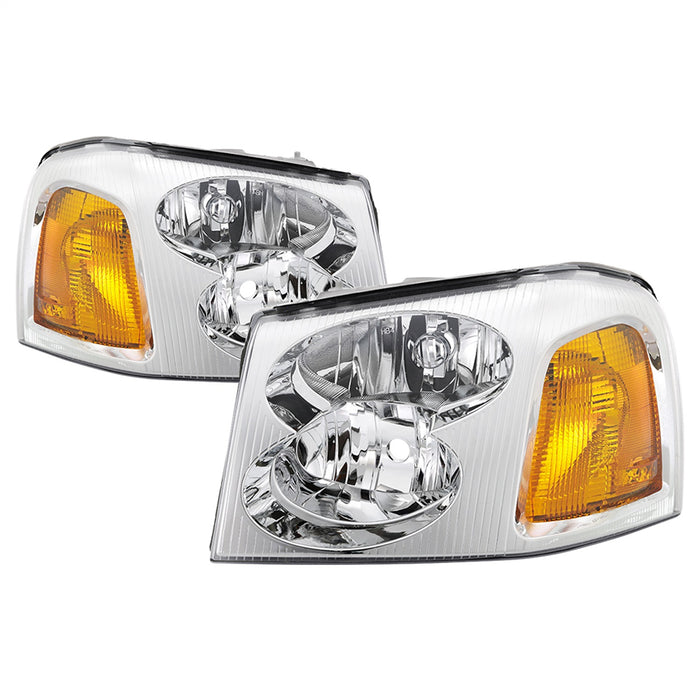 Spyder Auto 9042669 OEM Style Headlights; Chrome; - Truck Part Superstore