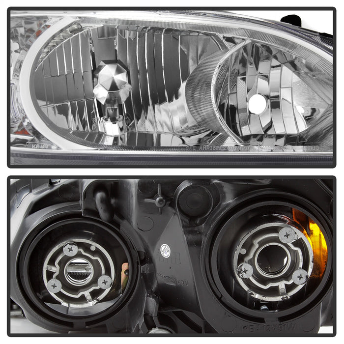 Spyder Auto 9042713 OEM Style Headlights; Chrome; - Truck Part Superstore