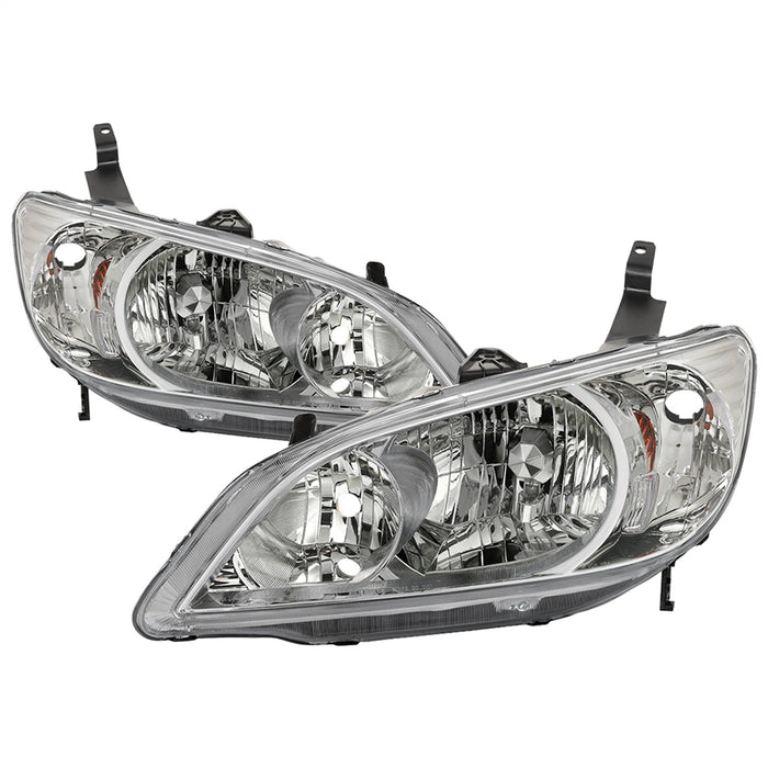 Spyder Auto 9042713 OEM Style Headlights; Chrome; - Truck Part Superstore