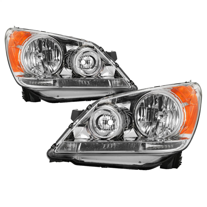 Spyder Auto 9042720 OEM Style Headlights; Chrome; - Truck Part Superstore