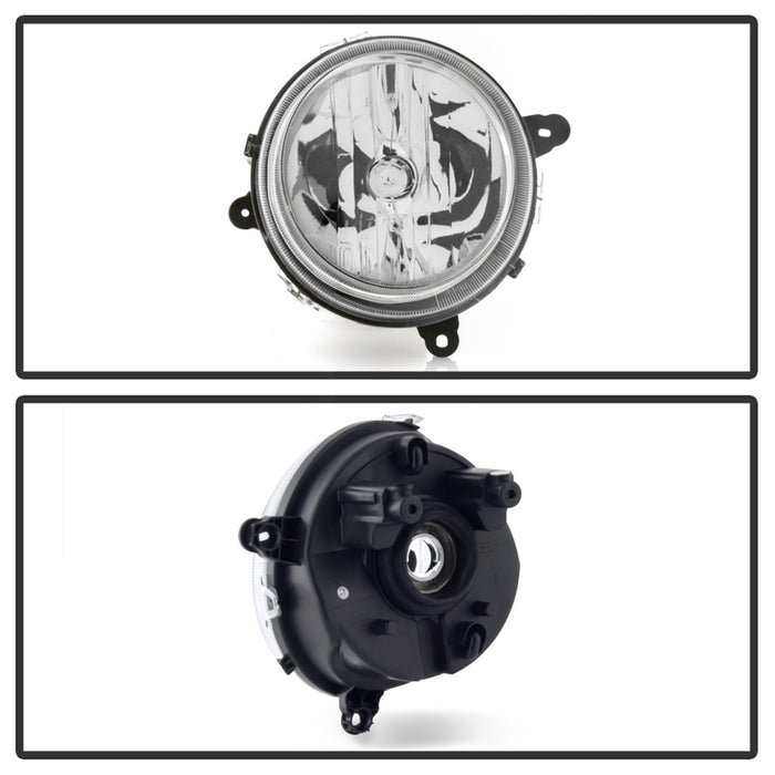 Spyder Auto 9042751 OEM Style Headlights; Chrome; - Truck Part Superstore