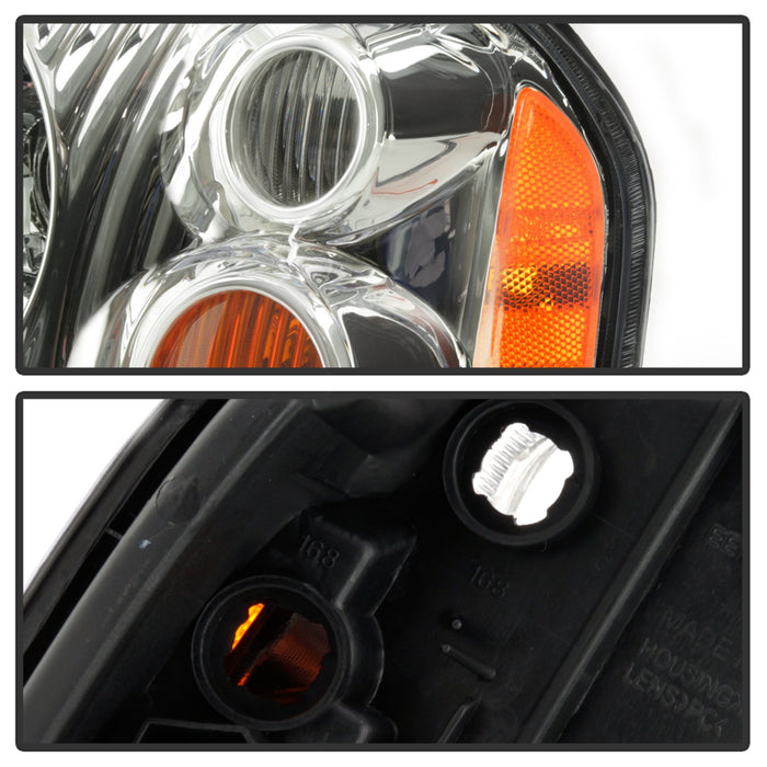 Spyder Auto 9042775 OEM Style Headlights; Chrome; - Truck Part Superstore