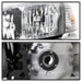 Spyder Auto 9042812 OEM Style Headlights; 4 pc.; w/Corner Lights; Chrome; - Truck Part Superstore