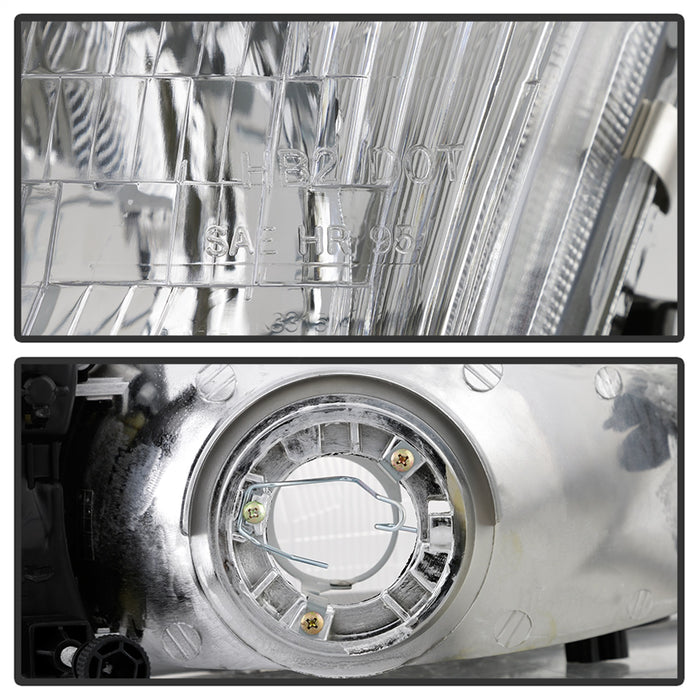 Spyder Auto 9042829 OEM Style Headlights; Chrome; - Truck Part Superstore