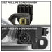 Spyder Auto 9042836 OEM Style Headlights; 4 pc.; w/Corner Lights; Black; - Truck Part Superstore