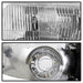 Spyder Auto 9042843 OEM Style Headlights; 4 pc.; w/Corner Lights; Chrome; - Truck Part Superstore