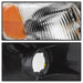 Spyder Auto 9042843 OEM Style Headlights; 4 pc.; w/Corner Lights; Chrome; - Truck Part Superstore