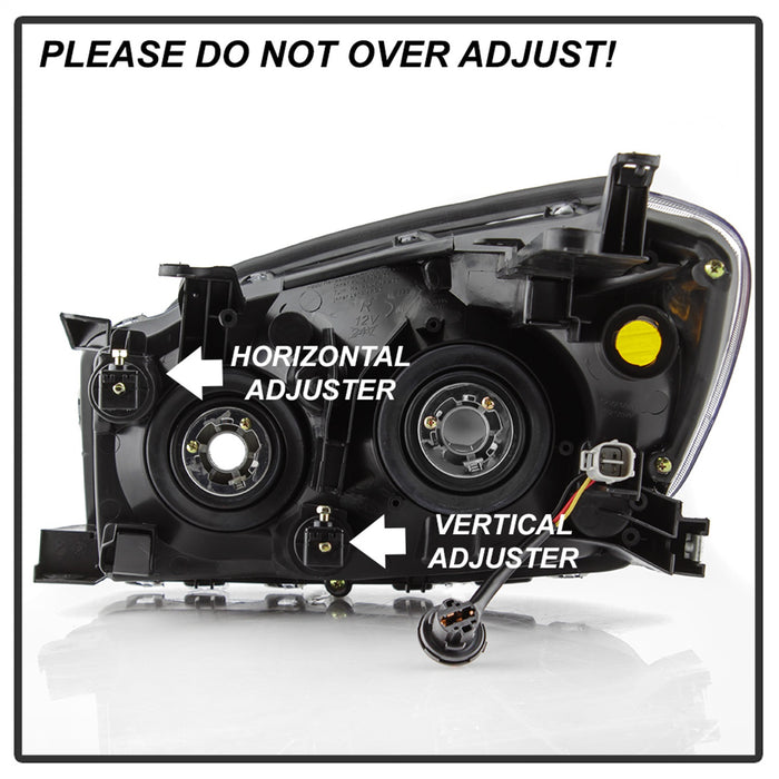 Spyder Auto 9042850 OEM Style Headlights; Black; - Truck Part Superstore