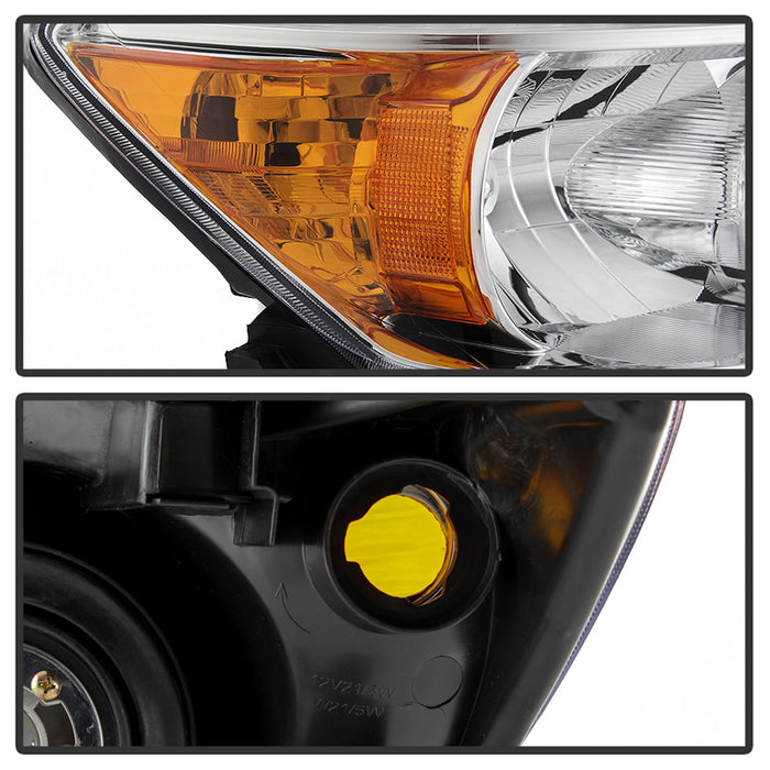 Spyder Auto 9042867 OEM Style Headlights; Chrome; - Truck Part Superstore