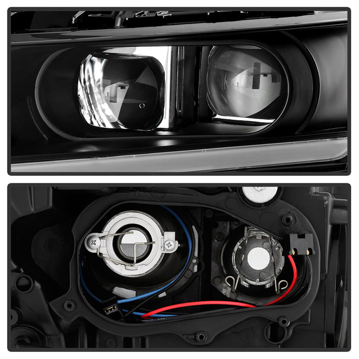 Spyder Auto 9042874 DRL Light Bar Projector Headlights - Truck Part Superstore