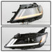 Spyder Auto 9042874 DRL Light Bar Projector Headlights - Truck Part Superstore
