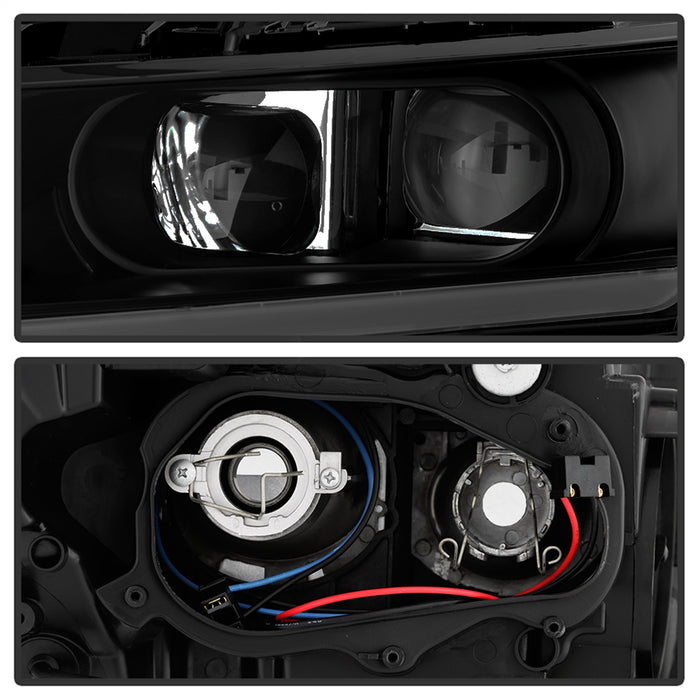Spyder Auto 9042881 DRL Light Bar Projector Headlights - Truck Part Superstore