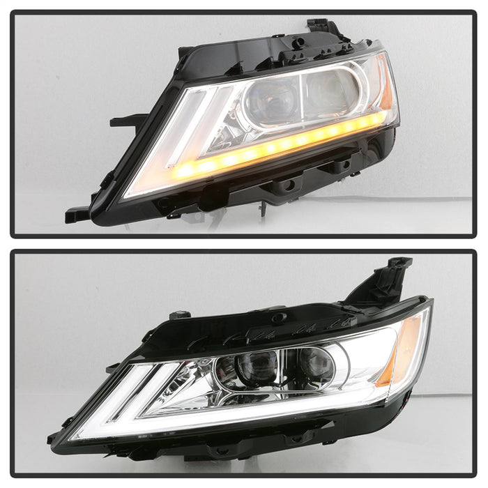 Spyder Auto 9042898 DRL Light Bar Projector Headlights - Truck Part Superstore