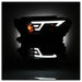 Spyder Auto 9042942 DRL LED Light Bar Projector Headlights; Black Smoke; - Truck Part Superstore