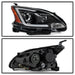 Spyder Auto 9042966 DRL LED Light Bar Projector Headlights; Black; Halogen Models Only; - Truck Part Superstore