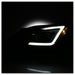 Spyder Auto 9042966 DRL LED Light Bar Projector Headlights; Black; Halogen Models Only; - Truck Part Superstore