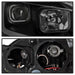 Spyder Auto 9042973 DRL LED Light Bar Projector Headlights; Black Smoke; Halogen Models Only; - Truck Part Superstore