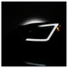 Spyder Auto 9042973 DRL LED Light Bar Projector Headlights; Black Smoke; Halogen Models Only; - Truck Part Superstore