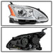 Spyder Auto 9042980 DRL LED Light Bar Projector Headlights; Chrome; Halogen Models Only; - Truck Part Superstore