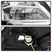 Spyder Auto 9042980 DRL LED Light Bar Projector Headlights; Chrome; Halogen Models Only; - Truck Part Superstore