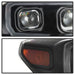 Spyder Auto 9042997 DRL Light Bar Projector Headlights; w/Sequential Turn Signal; Black; - Truck Part Superstore