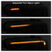Spyder Auto 9043000 DRL Light Bar Projector Headlights; w/Sequential Turn Signal; Black Smoke; - Truck Part Superstore