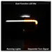 Spyder Auto 9043000 DRL Light Bar Projector Headlights; w/Sequential Turn Signal; Black Smoke; - Truck Part Superstore