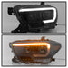 Spyder Auto 9043000 DRL Light Bar Projector Headlights; w/Sequential Turn Signal; Black Smoke; - Truck Part Superstore