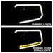 Spyder Auto 9043031 DRL LED Light Bar Projector Headlights; Black Smoke; - Truck Part Superstore