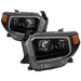 Spyder Auto 9043031 DRL LED Light Bar Projector Headlights; Black Smoke; - Truck Part Superstore