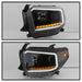 Spyder Auto 9043031 DRL LED Light Bar Projector Headlights; Black Smoke; - Truck Part Superstore