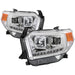 Spyder Auto 9043048 DRL LED Light Bar Projector Headlights; Chrome; - Truck Part Superstore