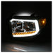 Spyder Auto 9043048 DRL LED Light Bar Projector Headlights; Chrome; - Truck Part Superstore